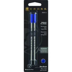 Cross | CRO81002 | Standard Ballpoint Pen Refills | 2 / Pack