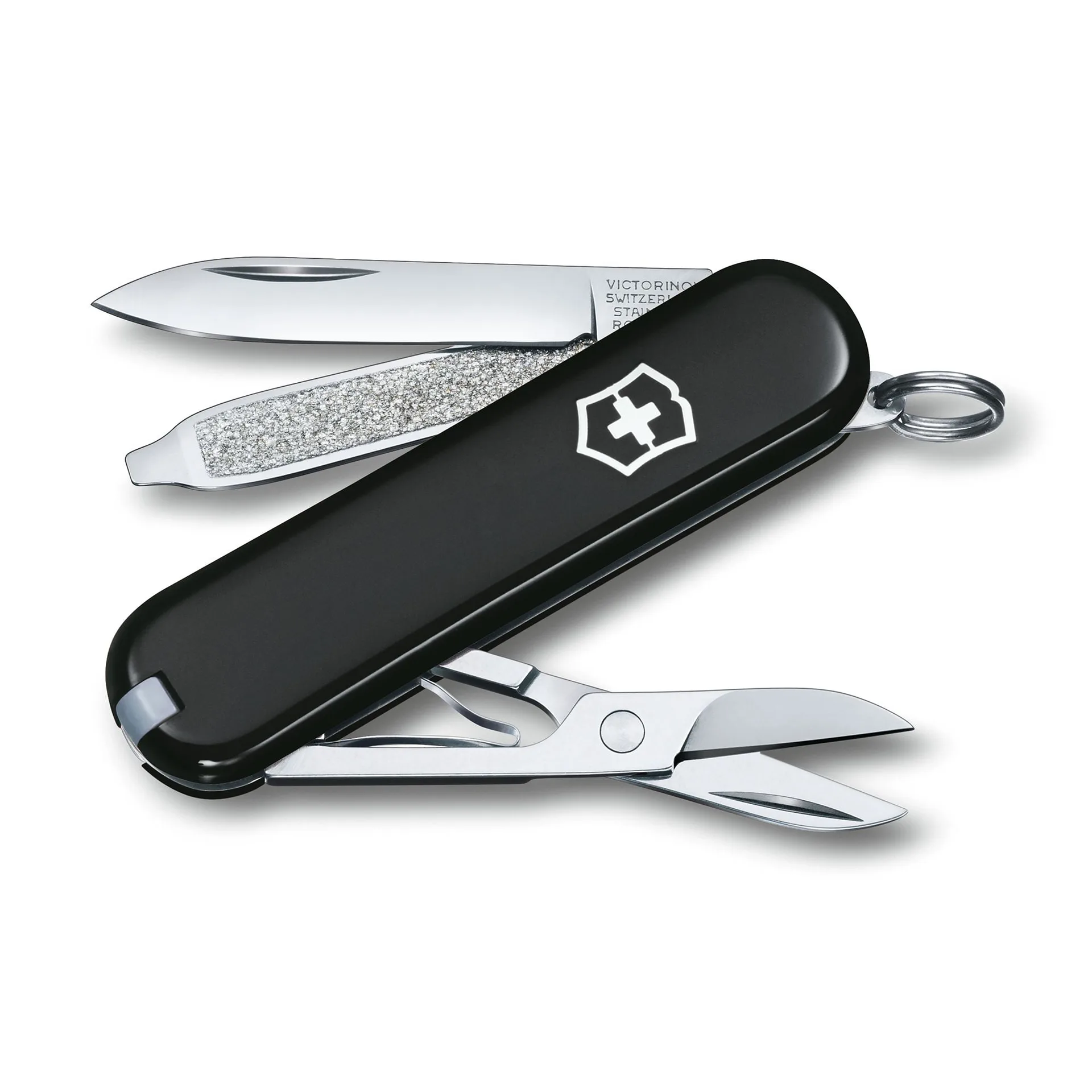 Victorinox Swiss Army Classic SD 7 Function 58 Millimeters Black Pocket Knife 0.6223.3-033-X2