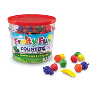 Learning Resources Fruity Fun Counters | Set of 108