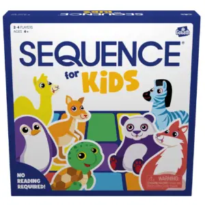 Jax SEQUENCE for Kids Board Game | The 'No Reading Required' Strategy Game for Kids