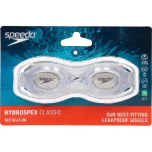 Speedo Unisex-Adult Swim Goggles Hydrospex Classic | Clear