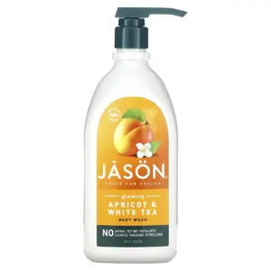 JASON Glowing Apricot Pure Natural Body Wash | 30 fl Ounce