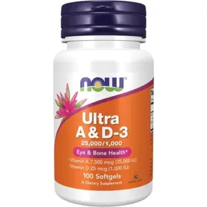 NOW Foods Ultra A and D-3 100 Sgels