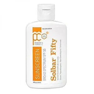 Person and Covey Solbar PF Sunscreen | 4 Ounce
