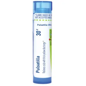 Boiron Pulsatilla 30C | Homeopathic Medicine for Cold With Thick Yellow Discharge | 80 Pellets | 1