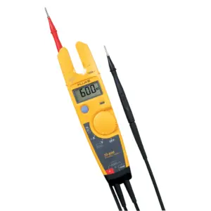 Fluke ELECTRICAL TESTER FLAT 600V Yellow Voltage Tester (Premium Edition)