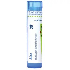 Boiron Aloe 30C | Homeopathic Medicine for Urgent Diarrhea Or Hemorrhoids | 80 Pellets
