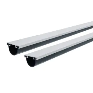 M-D Building Products 87668 18 ft. Black Aluminum & Vinyl Garage Door Bottom Seal | 18'