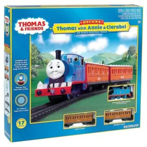 Bachmann Trains Thomas With Annie & Clarabel Kids Toy Electric Train | HO Scale