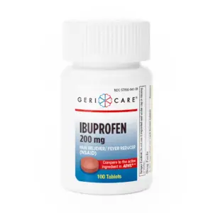 GeriCare Ibuprofen Coated Tablets | 200 mg | 100 Count