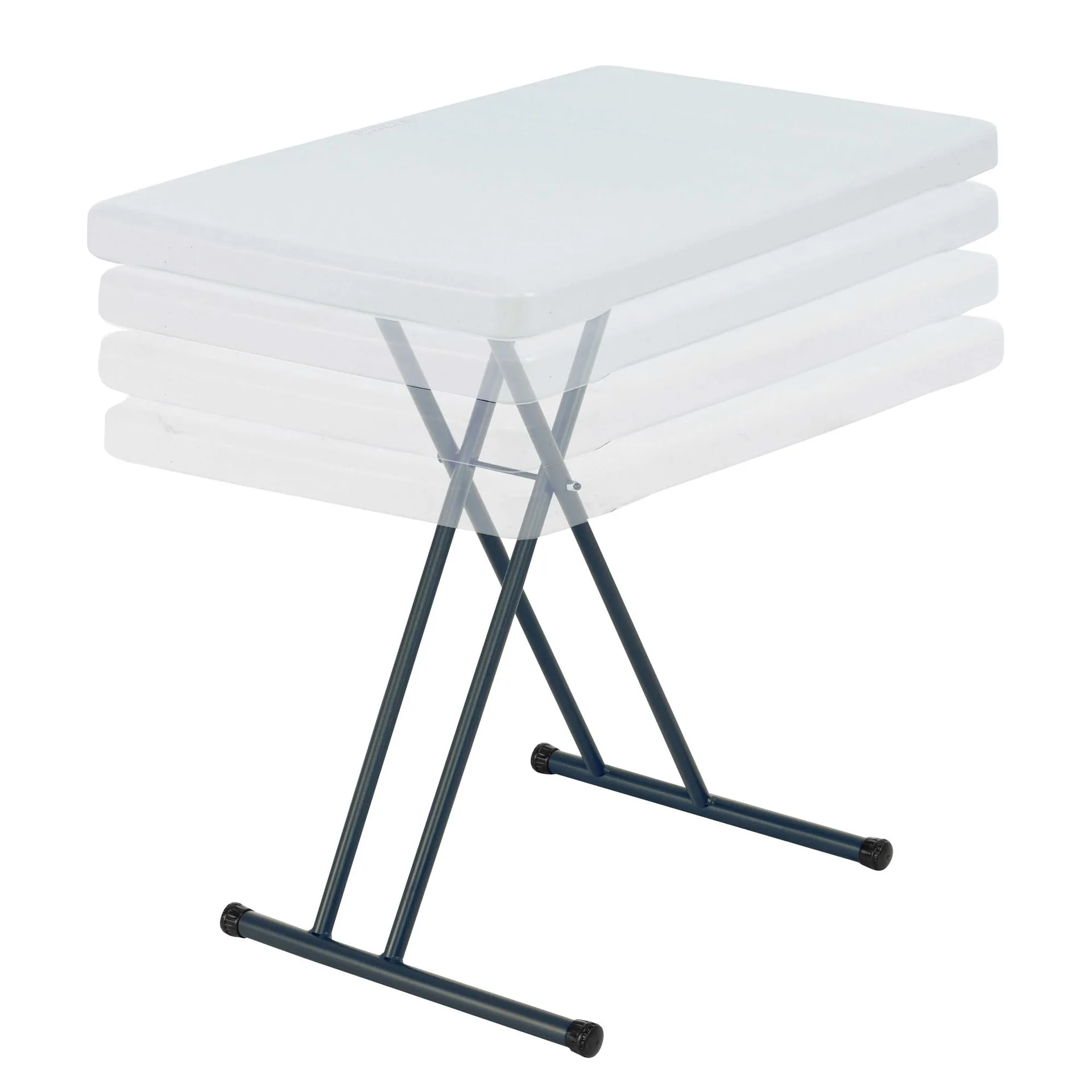 Lifetime Mesa Plegable Rectangular Personal de 30 | Interior/exterior | Blanca (28241) | White | White Granite