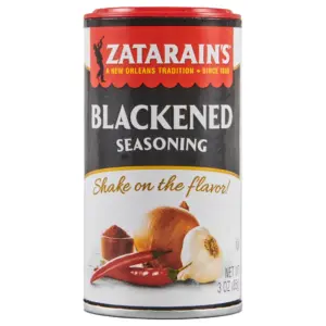 Zatarain's New Orleans Style Blackened Seasoning | 3 Ounce Can | Single