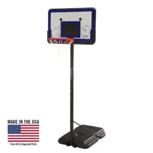 Lifetime 44-Inch Impact Portable Basketball Hoop with Telescoping Adjustment and Classic Rim | Model 1221-Outdoor Play