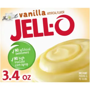 Jell-O Vanilla Instant Pudding Mix and Pie Filling | 3.4 Ounce. Box