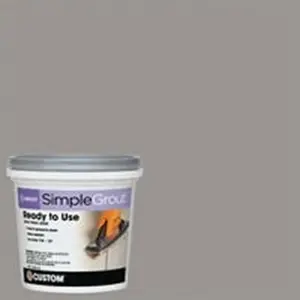 Custom Building Products Qt Dl Gray Premix Grout PMG165QT (Premium Edition)