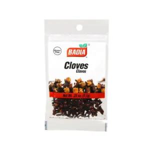 Badia Cloves | Spices and Seasoning | 0.25 Ounce Bag | Single