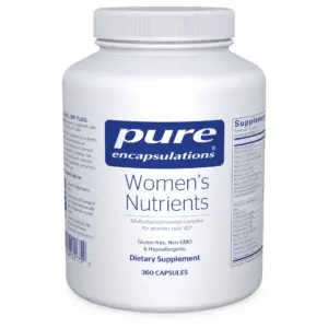 Pure Encapsulations Women's Nutrients 40+ | Multivitamin for Women Over 40 to Support Urinary Tract Health | Breast Cell Health and Eye Integrity* | with Vitamin C | E and A | 90 Capsules