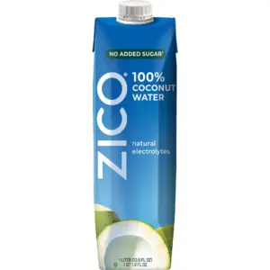 Zico 100% Coconut Water | No Sugar Added | 1 Liter Liquid | Single