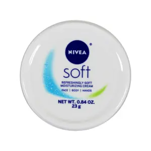 Nivea Soft Refreshingly Soft Moisturizing Creme.84 Ounce (2 Pack)