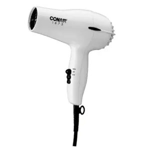 Conair 1875 Watt Mid-Size Styler Hair Dryer | White