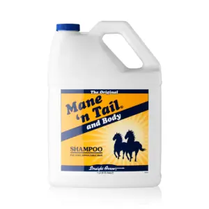 Mane 'n Tail Original Shampoo for Horses and Humans | for A Down to The Skin Clean (1 Gallon) | 128