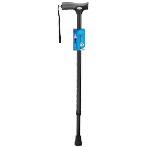 Carex Designer Soft Grip Derby Cane for All Occasions | Adjustable | Black | 250 lb Weight Capacity