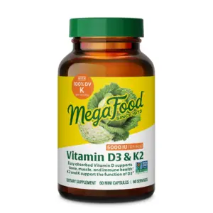 MegaFood Turmeric Curcumin Extra Strength | Joint Support Supplement | Turmeric Curcumin with Black Pepper and Boswellia Extract | Vegan | Made Without 9 Food Allergens | 60 Tabs (30 Servings)