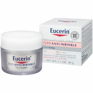 Eucerin Q10 Anti-Wrinkle Face Creme | Unscented | 1.7 Ounce (1 Pack)