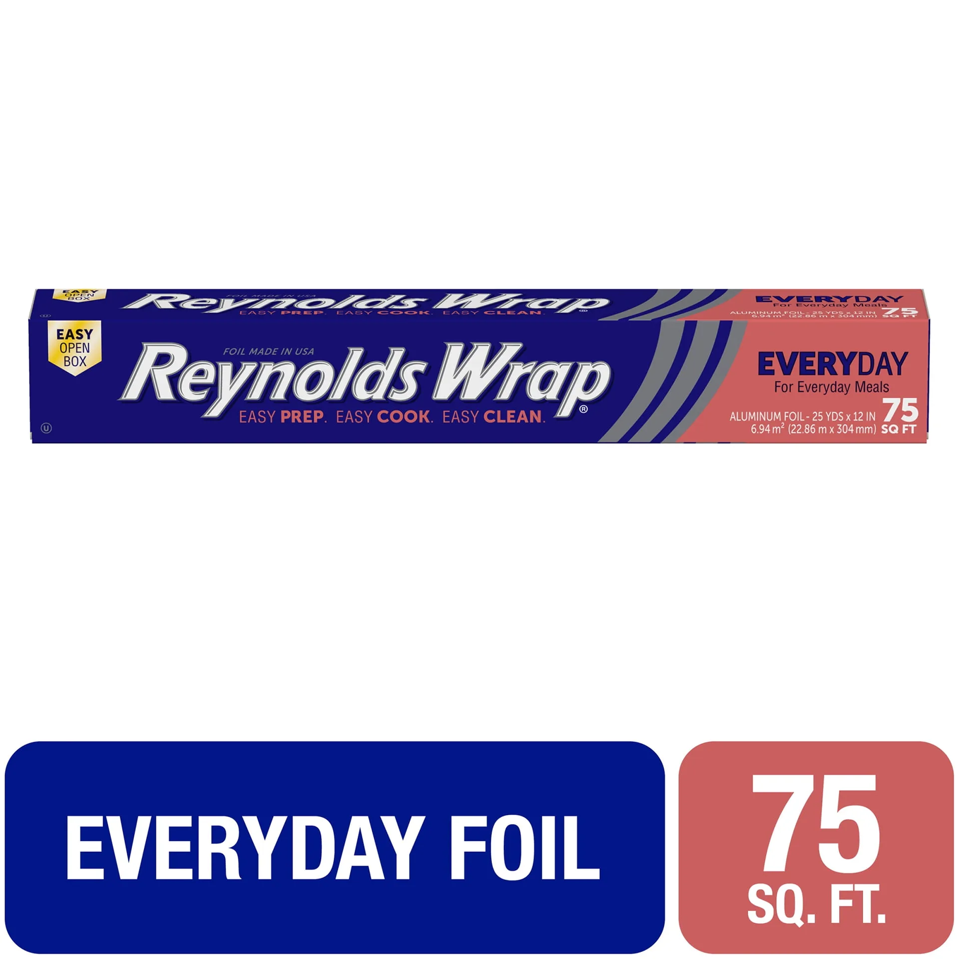 Reynolds Wrap Everyday Strength Aluminum Foil | 75 square feet | 1 | 12