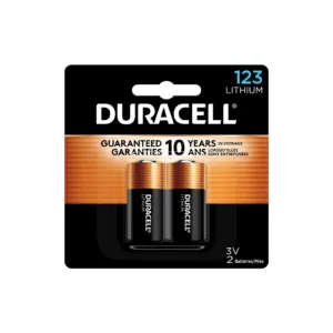 Duracell DL123ABU 3V Ultra Lithium Battery | Value Pack of 2