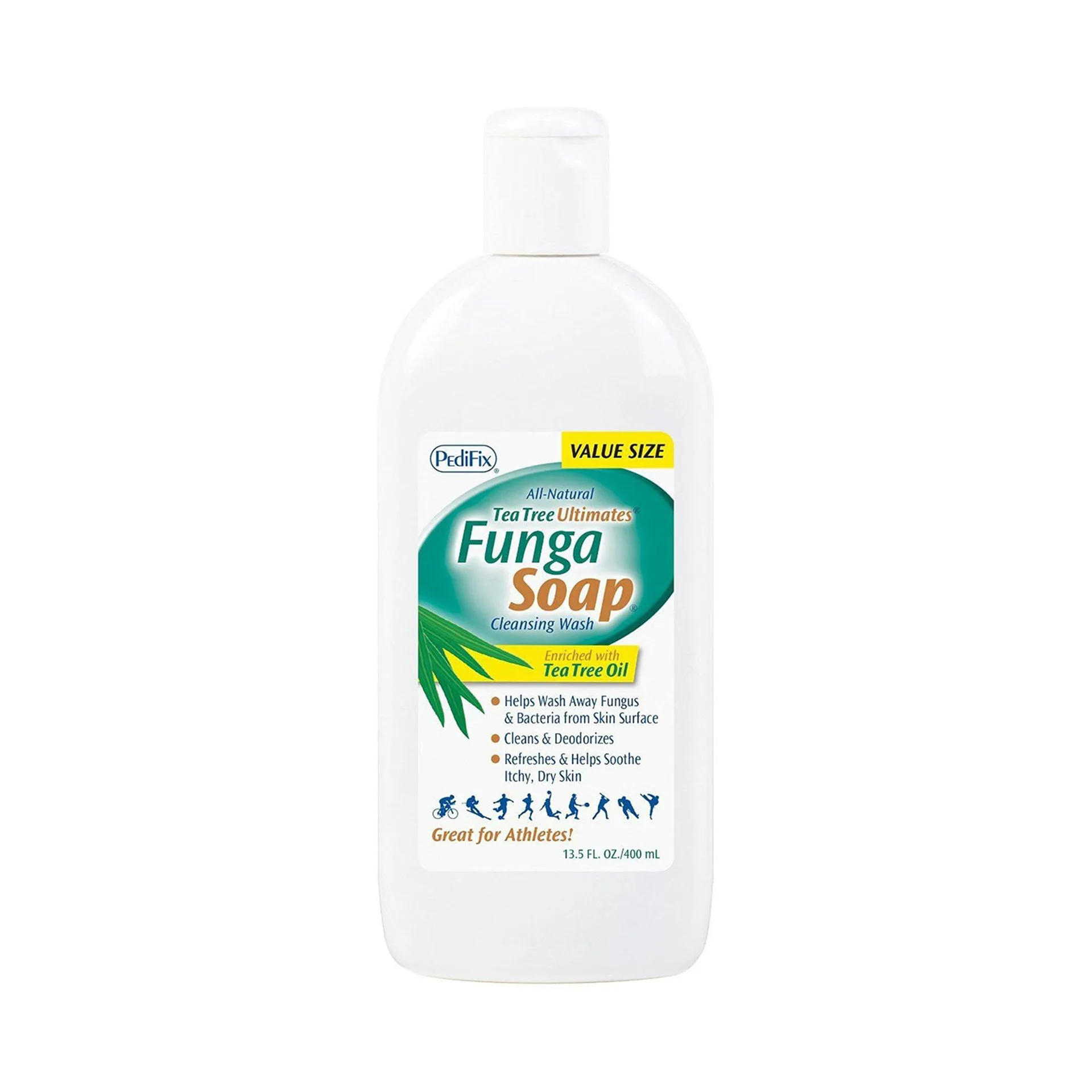 Tea Tree Ultimates FungaSoap Liquid Soap Bottle Scented 13.5 Ounce. P3072 1 Ct
