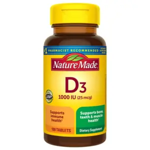 Nature Made Vitamin D3 1,000 Iu (25 mcg) 100 Tabs (Premium Edition)