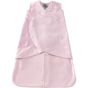 HALO Sleepsack Swaddle | Micro-Fleece | Soft Pink | Infant Girls | Small | 3-6 Months | Small (13-16lb) | S