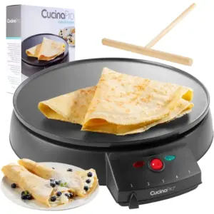 CucinaPro 12 Electric Griddle and Crepe Maker CP1448 | Single