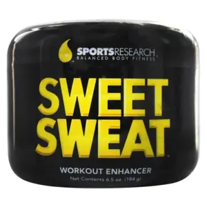 Sports Research Corp | Sweet Sweat Workout Enhancer Jar | 6.5 Ounce