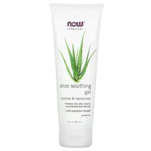 NOW Foods Solutions | Aloe Soothing Gel | 8 fl Ounce (237 Milliliters)