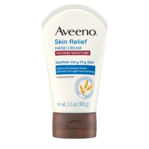 Aveeno Skin Relief Intense Moisture Hand Cream | Prebiotic Oat | 3.5 Ounce | 1