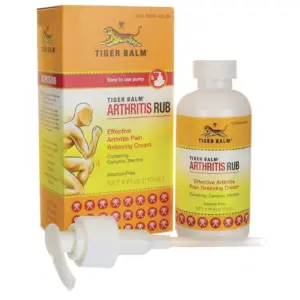 Tiger Balm Arthritis Rub | 4 Ounce Bottle | Pain Relief for Arthritis & Joint Pain | 1