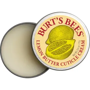 Burts Bees 100% Natural Origin Lemon Butter Cuticle Cream | 0.6 Ounce | One Size | White