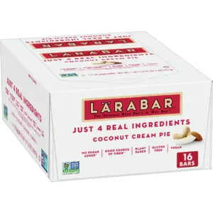 Larabar Coconut Cream Pie | Gluten Free Vegan Fruit and Nut Bar | 16 Ct
