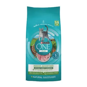 Purina ONE Plus | Indoor Advantage | Dry Cat Food | Turkey | 3.5 lb Bag | 3.5 lbs