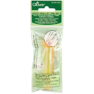 Clover Needlecraft Chibi Tapestry Needle Set | Bent Tip