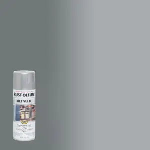 Silver | Rust-Oleum Stops Rust Metallic Paint-7271830 | 11 Ounce | Single