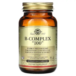 Solgar B Complex 100 | 50 Vegetable Capsules