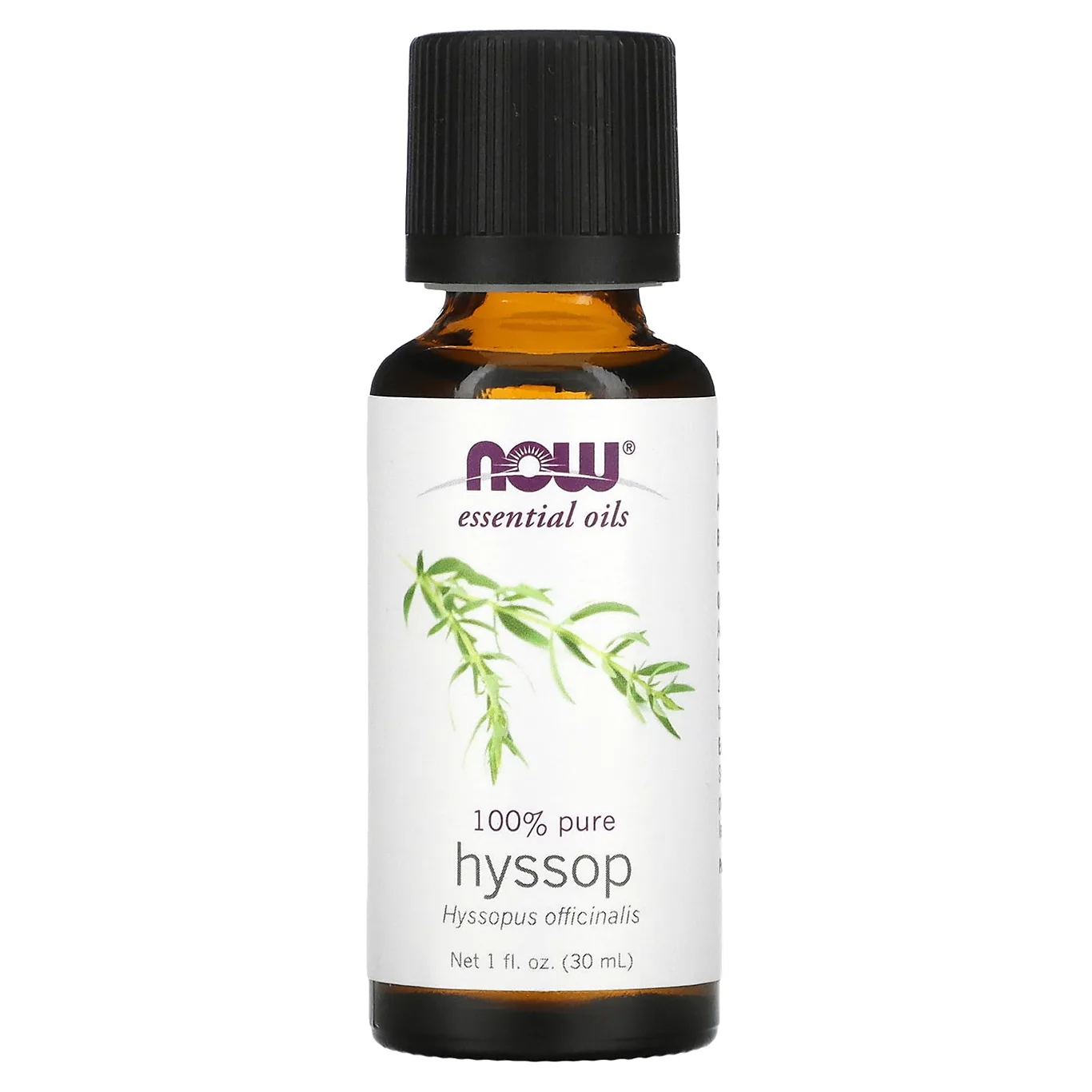 Now Foods Hyssop Oil 1 Ounce Liquid