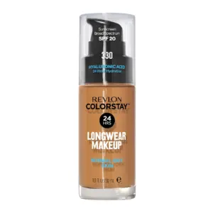 Revlon ColorStay Liquid Foundation Makeup | Normal/Dry Skin | SPF 20 | 330 Natural Tan | 1 fl Ounce
