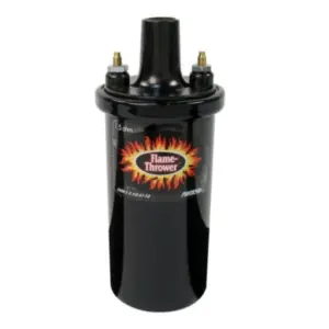PerTronix Flame Thrower Canister Coil: 40k Secondary Voltage | 1.5 ohm | Oil filled | 1 Pack | Improved response!