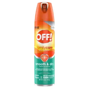 OFF! FamilyCare Insect Repellent I | Smooth and Dry Mosquito Bug Spray | 4 Ounce (1 Count)