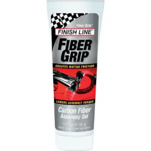 Finish Line Fiber Grip Carbon Fiber Assembly Gel Bicycle Lubricant | 1.75 Ounce