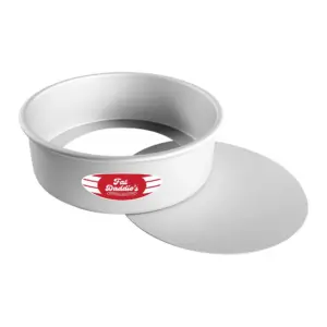 Fat Daddio's PCC-93 Round Cheesecake Pan | 9 x 3 Inch | Silver